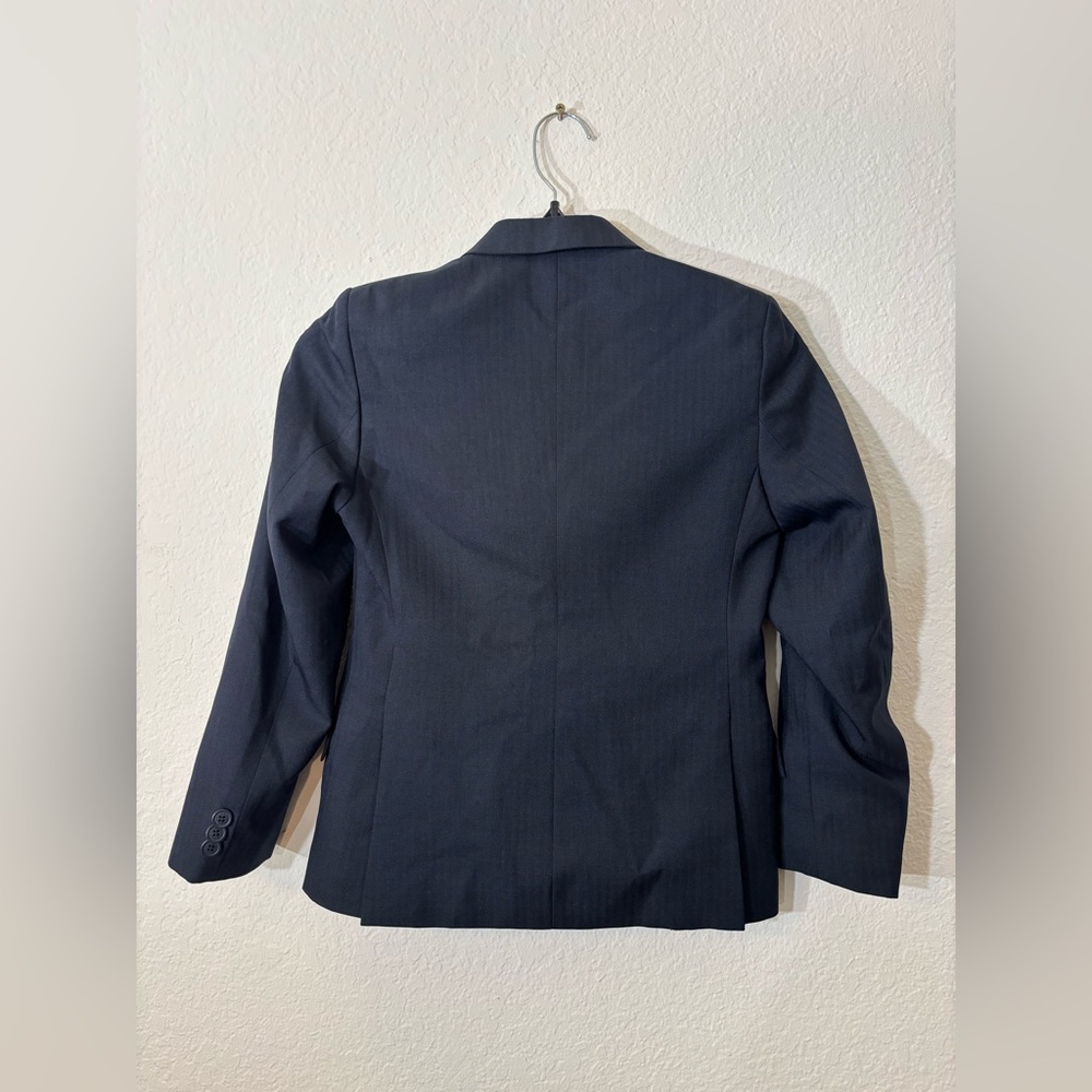RJ Classics Hampton Show Coat Navy Youth 14S Equestrian Riding Jacket 3 Button - Picture 7 of 10